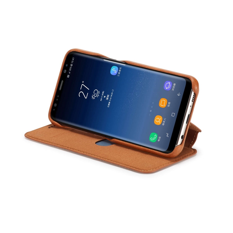For Galaxy S8 Hon Ancient Series Leather Case with Card Slots & Holder & Wallet
