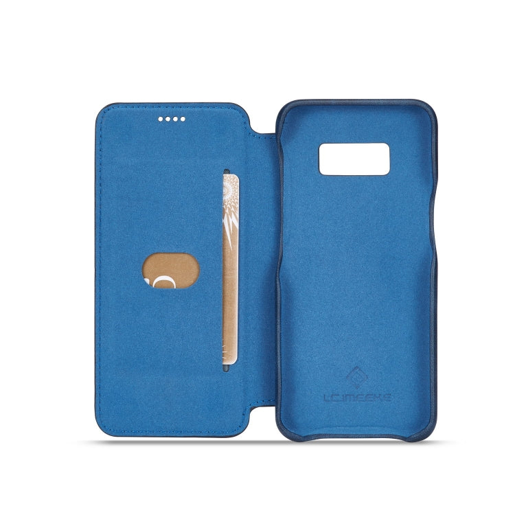 For Galaxy S8 Hon Ancient Series Leather Case with Card Slots & Holder & Wallet