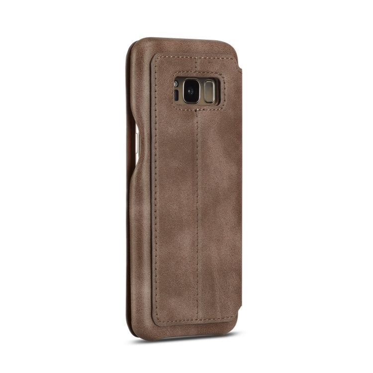 For Galaxy S8 Hon Ancient Series Leather Case with Card Slots & Holder & Wallet