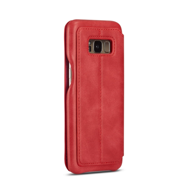 For Galaxy S8 Hon Ancient Series Leather Case with Card Slots & Holder & Wallet