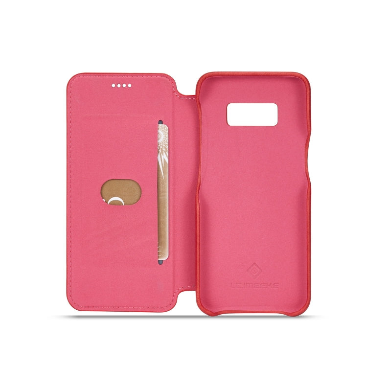 For Galaxy S8 Hon Ancient Series Leather Case with Card Slots & Holder & Wallet
