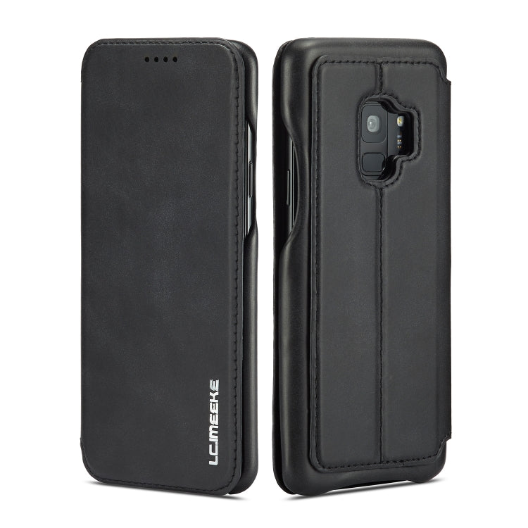 ForGalaxy S9 Hon Ancient Series Leather Case with Card Slots & Holder & Wallet