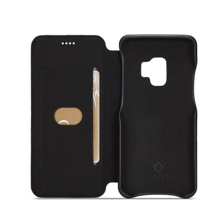 ForGalaxy S9 Hon Ancient Series Leather Case with Card Slots & Holder & Wallet