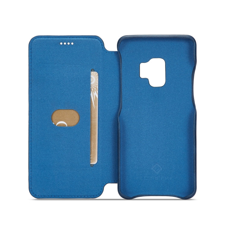 ForGalaxy S9 Hon Ancient Series Leather Case with Card Slots & Holder & Wallet
