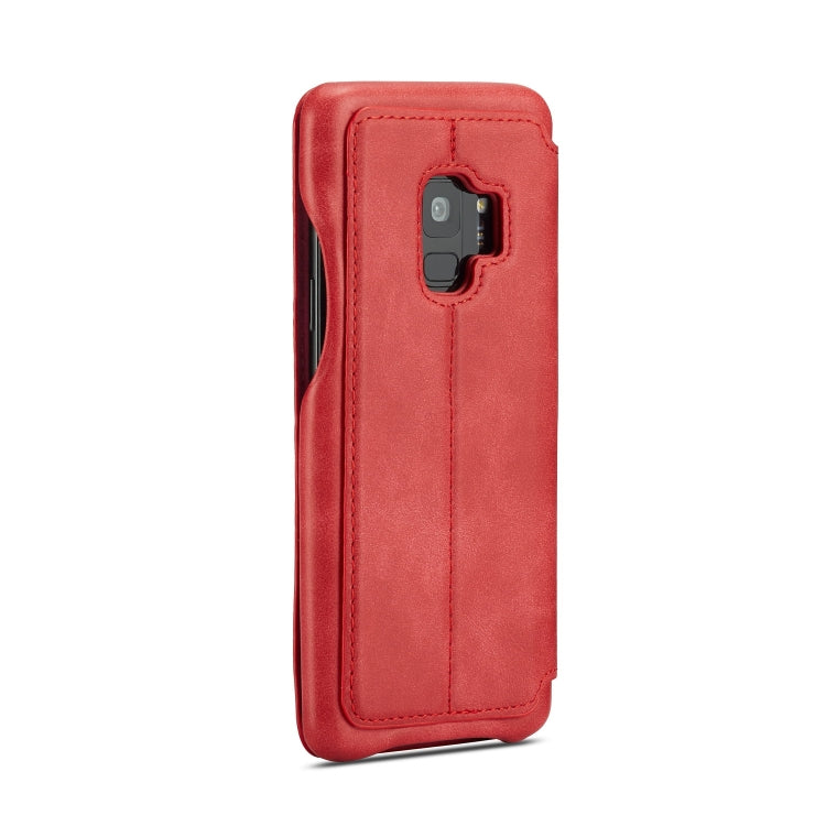 For Galaxy S9+ Hon Ancient Series Leather Case with Card Slots & Holder & Wallet