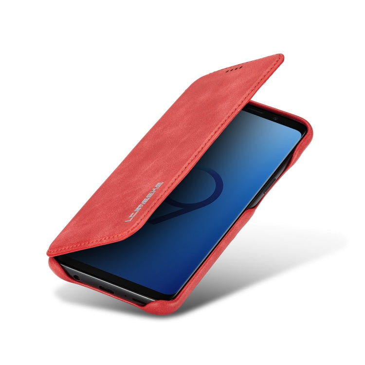 For Galaxy S9+ Hon Ancient Series Leather Case with Card Slots & Holder & Wallet