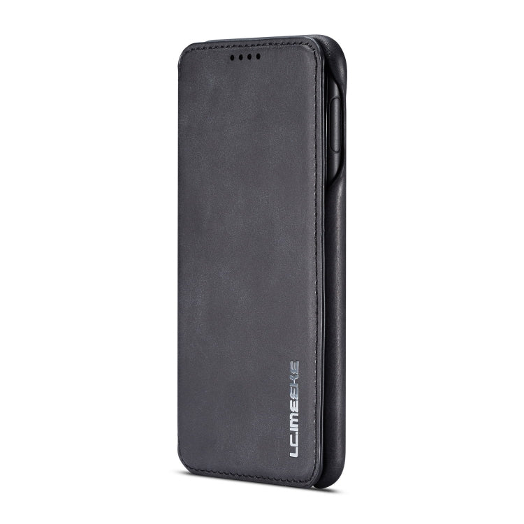 For Galaxy S10e Hon Ancient Series Leather Case with Card Slots & Holder & Wallet