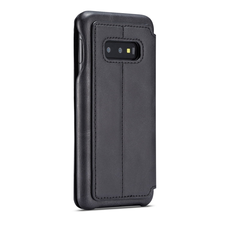 For Galaxy S10e Hon Ancient Series Leather Case with Card Slots & Holder & Wallet