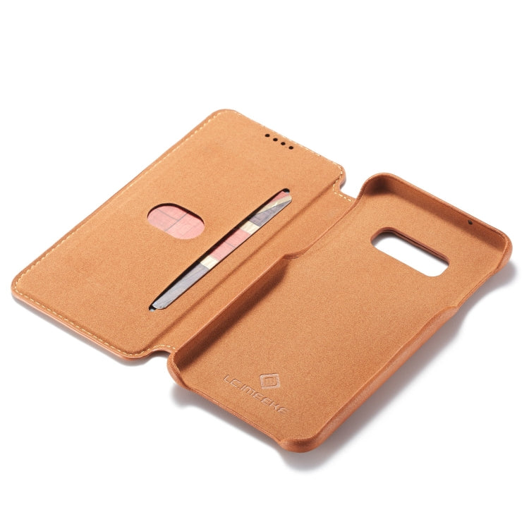 For Galaxy S10e Hon Ancient Series Leather Case with Card Slots & Holder & Wallet