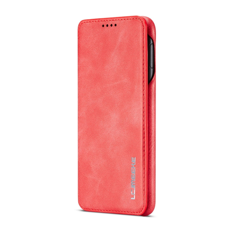 For Galaxy S10e Hon Ancient Series Leather Case with Card Slots & Holder & Wallet