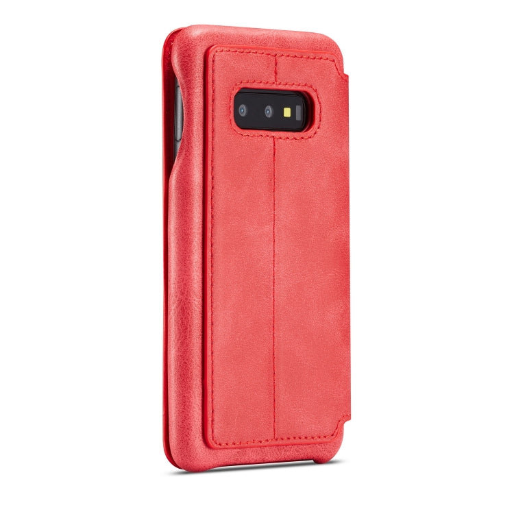 For Galaxy S10e Hon Ancient Series Leather Case with Card Slots & Holder & Wallet