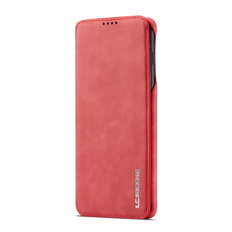 For Galaxy S10 Hon Ancient Series Leather Case with Card Slots & Holder & Wallet