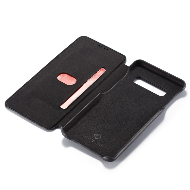 For Galaxy S10+ Hon Ancient Series Leather Case with Card Slots & Holder & Wallet