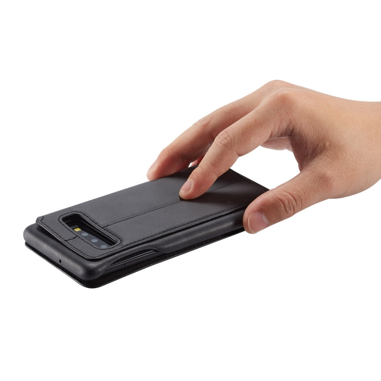 For Galaxy S10+ Hon Ancient Series Leather Case with Card Slots & Holder & Wallet