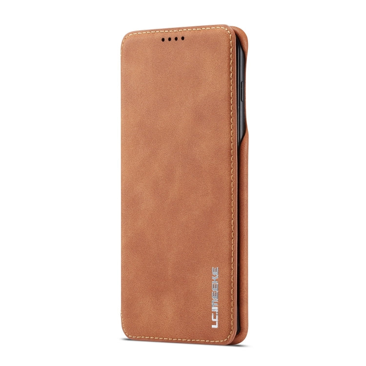 For Galaxy S10+ Hon Ancient Series Leather Case with Card Slots & Holder & Wallet