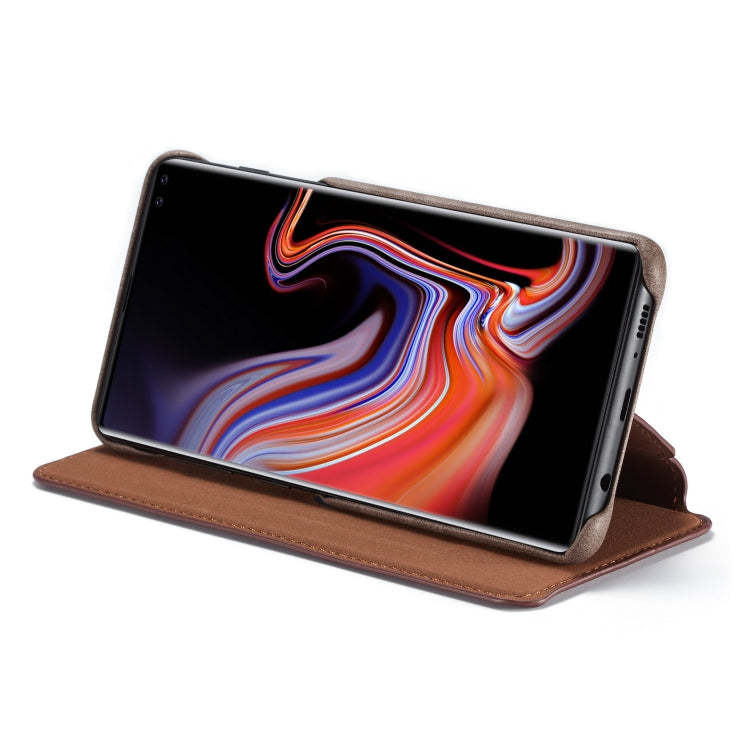 For Galaxy S10+ Hon Ancient Series Leather Case with Card Slots & Holder & Wallet