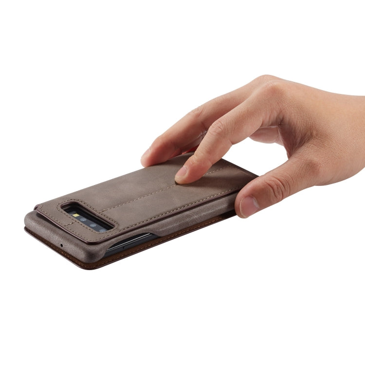 For Galaxy S10+ Hon Ancient Series Leather Case with Card Slots & Holder & Wallet