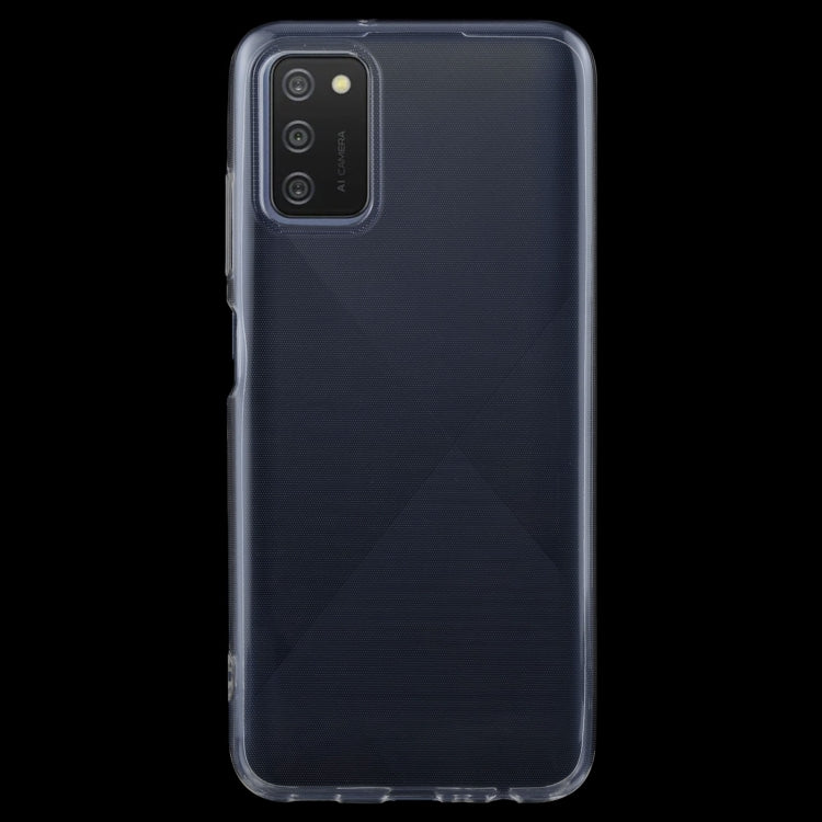 For Samsung Galaxy A03s 164mm Version 0.75mm Ultra-thin Transparent TPU Soft Protective Case