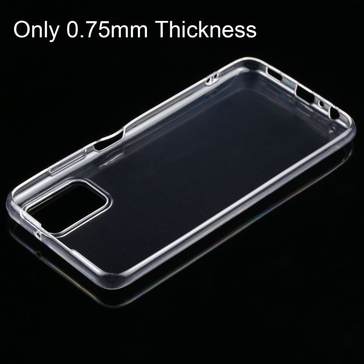 For Samsung Galaxy A03s 164mm Version 0.75mm Ultra-thin Transparent TPU Soft Protective Case