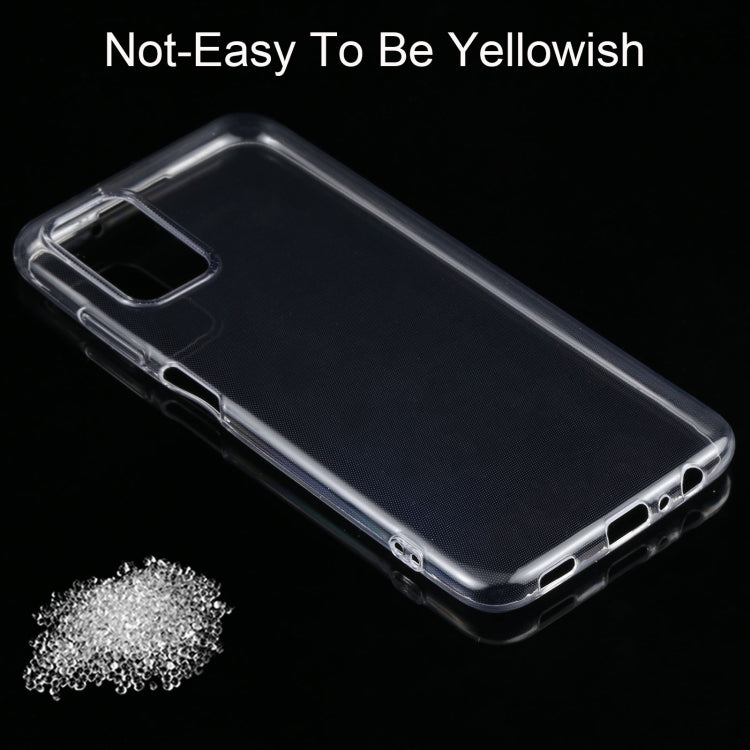 For Samsung Galaxy A03s 164mm Version 0.75mm Ultra-thin Transparent TPU Soft Protective Case