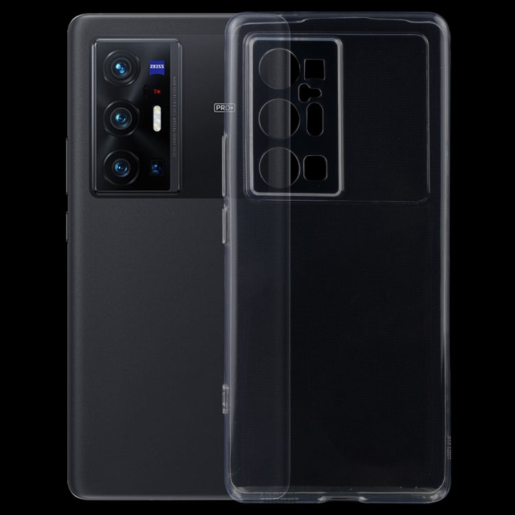 For vivo X70 Pro+ 0.75mm Ultra-thin Transparent TPU Soft Protective Case