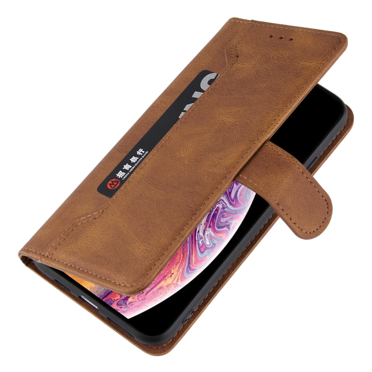 For iPhone XR Reverse Buckle Horizontal Flip PU Leather Case with Holder & Card Slot & Wallet