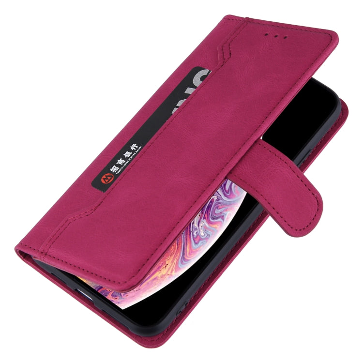 For iPhone XR Reverse Buckle Horizontal Flip PU Leather Case with Holder & Card Slot & Wallet