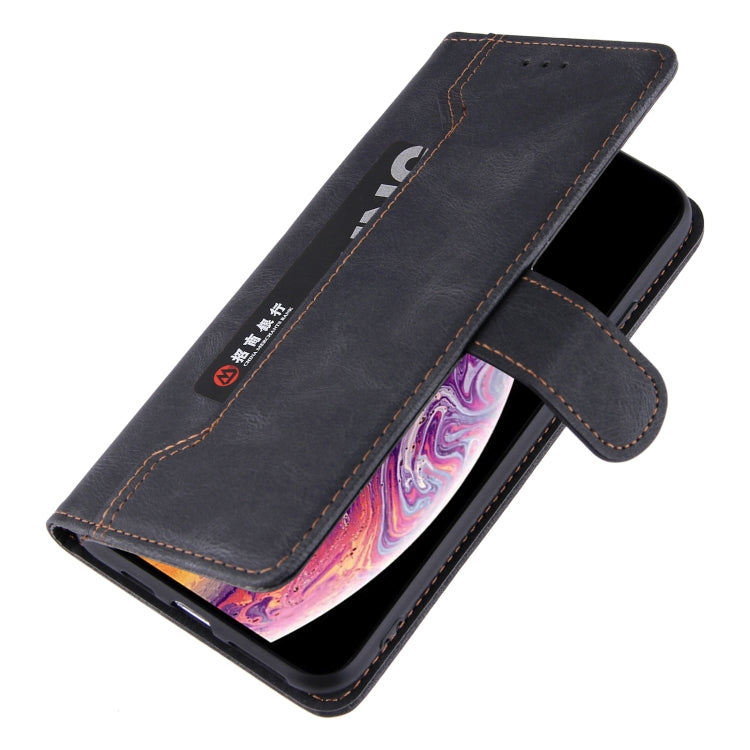 For iPhone XS Max Reverse Buckle Horizontal Flip PU Leather Case with Holder & Card Slot & Wallet