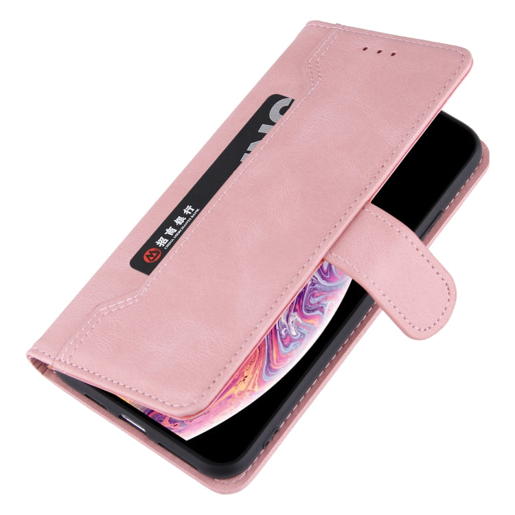 For iPhone XS Max Reverse Buckle Horizontal Flip PU Leather Case with Holder & Card Slot & Wallet
