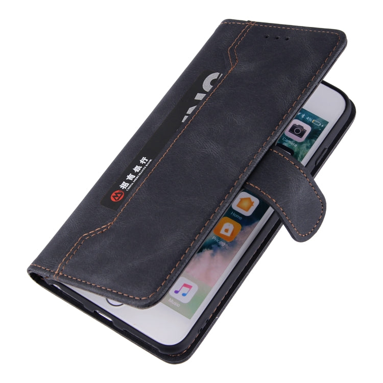 Reverse Buckle Horizontal Flip PU Leather Case with Holder & Card Slot & Wallet For iPhone 8 Plus / 7 Plus