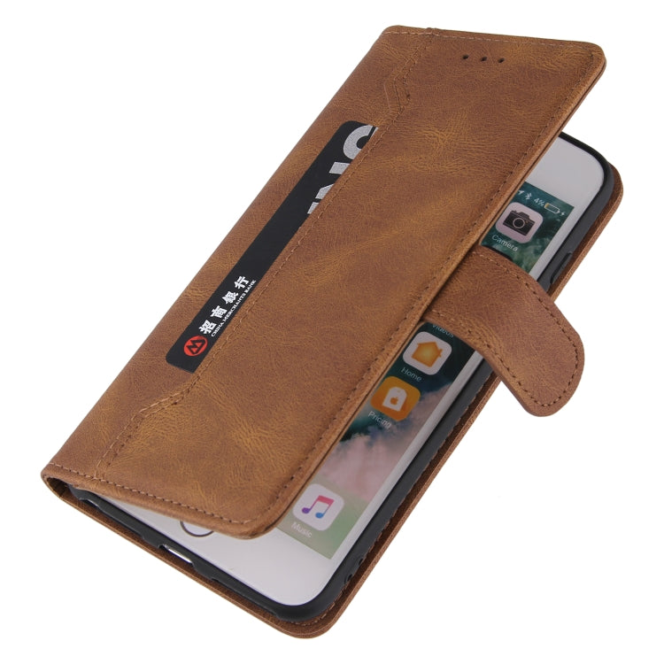Reverse Buckle Horizontal Flip PU Leather Case with Holder & Card Slot & Wallet For iPhone 8 Plus / 7 Plus