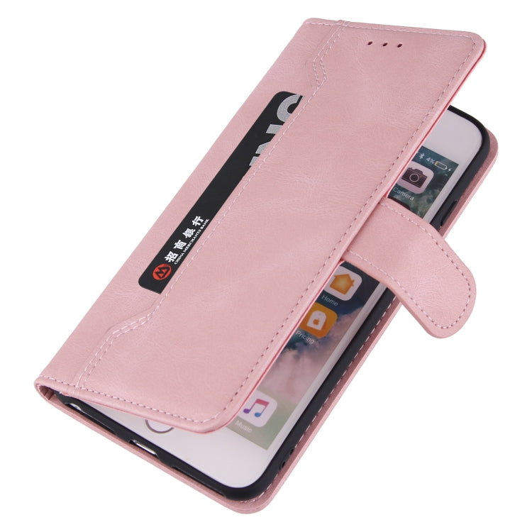 Reverse Buckle Horizontal Flip PU Leather Case with Holder & Card Slot & Wallet For iPhone 8 Plus / 7 Plus
