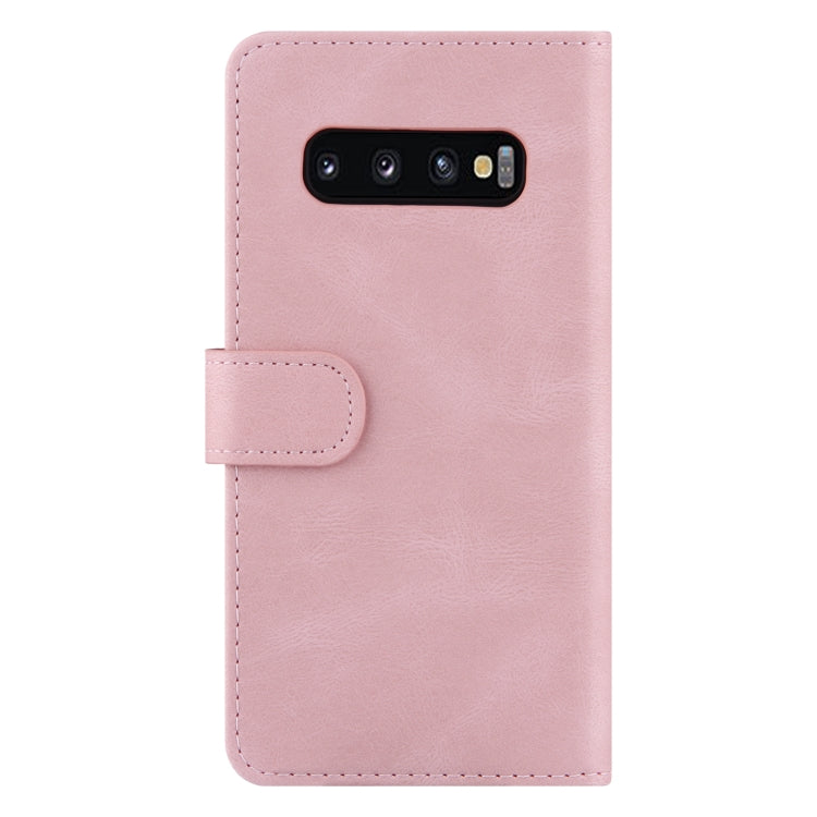 For Samsung Galaxy S10 Reverse Buckle Horizontal Flip PU Leather Case with Holder & Card Slot & Wallet