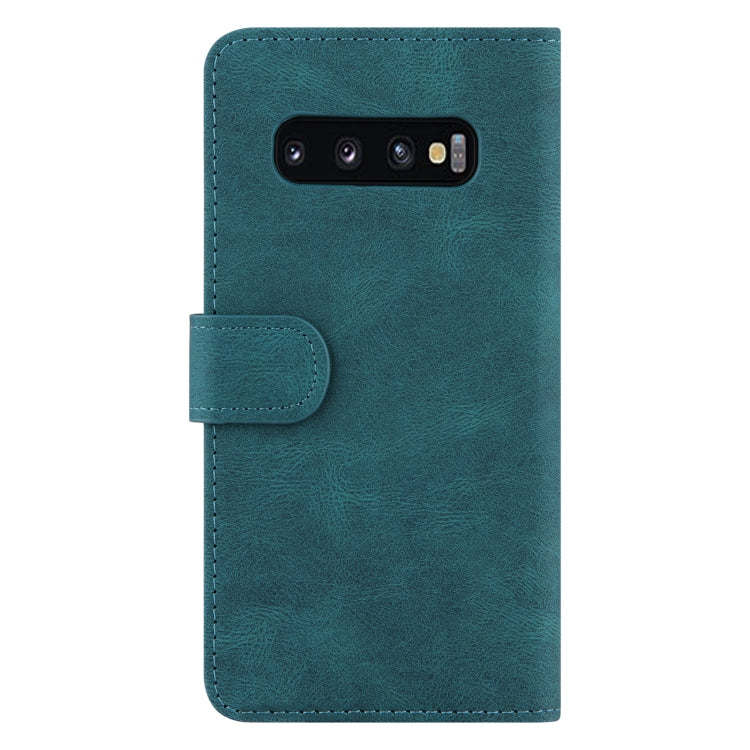 For Samsung Galaxy S10 Reverse Buckle Horizontal Flip PU Leather Case with Holder & Card Slot & Wallet