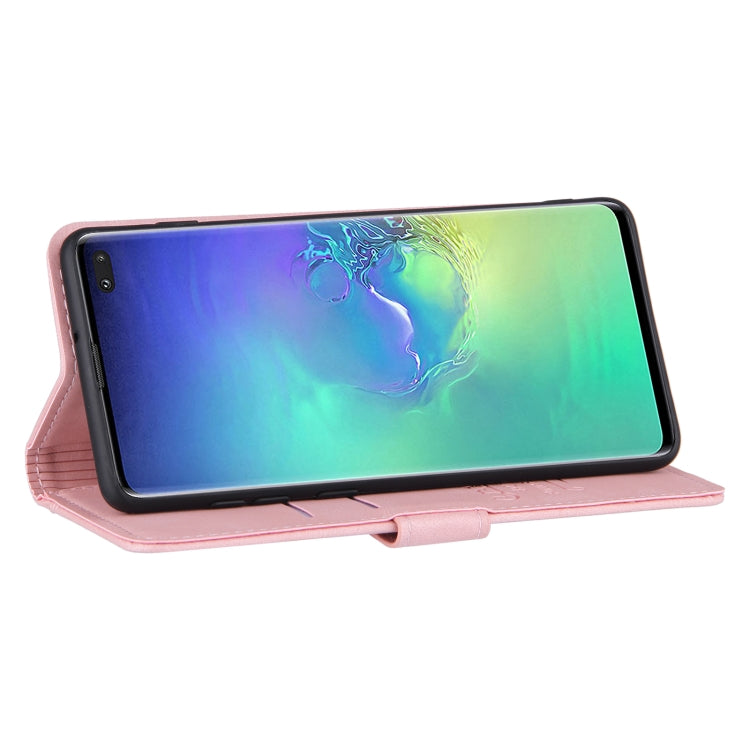 For Samsung Galaxy S10e Reverse Buckle Horizontal Flip PU Leather Case with Holder & Card Slot & Wallet