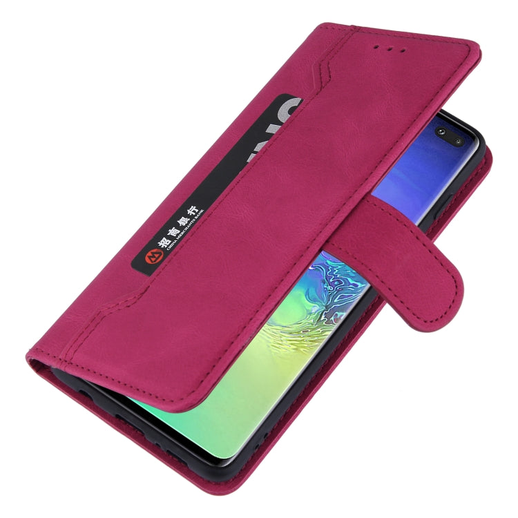 For Samsung Galaxy S10e Reverse Buckle Horizontal Flip PU Leather Case with Holder & Card Slot & Wallet