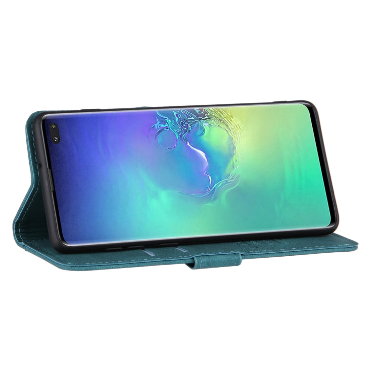 For Samsung Galaxy S10e Reverse Buckle Horizontal Flip PU Leather Case with Holder & Card Slot & Wallet