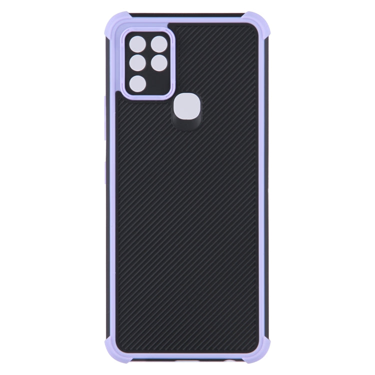For Infinix Hot 10 Eagle Eye Armor Dual-color Shockproof TPU + PC Protective Case