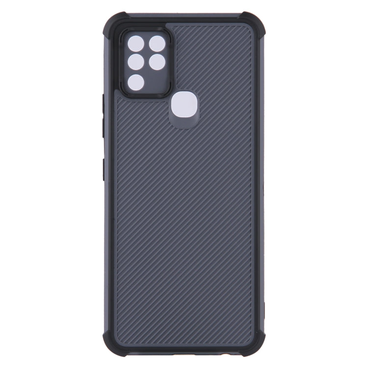 For Infinix Hot 10 Eagle Eye Armor Dual-color Shockproof TPU + PC Protective Case