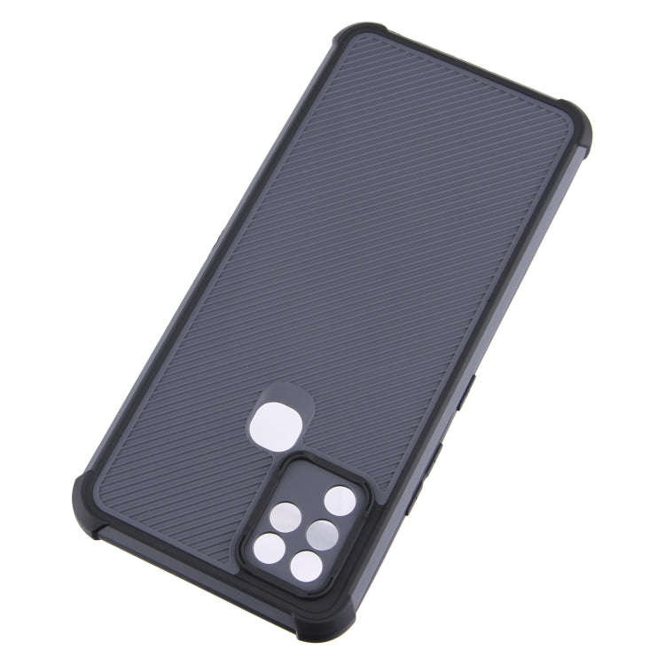 For Infinix Hot 10 Eagle Eye Armor Dual-color Shockproof TPU + PC Protective Case