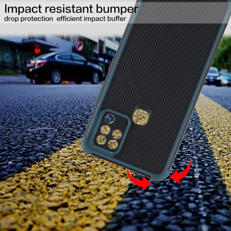 For Infinix Hot 10 Eagle Eye Armor Dual-color Shockproof TPU + PC Protective Case