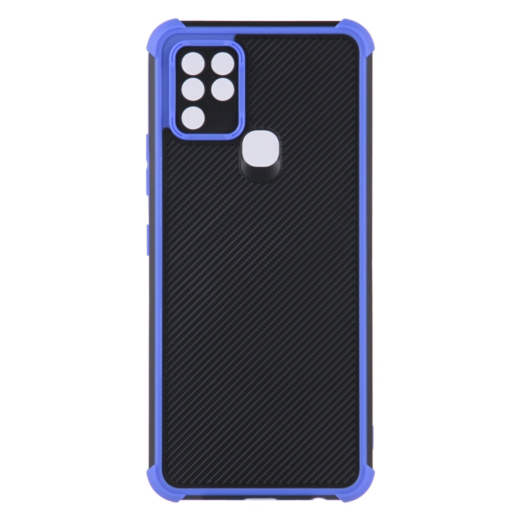 For Infinix Hot 10 Eagle Eye Armor Dual-color Shockproof TPU + PC Protective Case