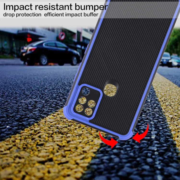 For Infinix Hot 10 Eagle Eye Armor Dual-color Shockproof TPU + PC Protective Case
