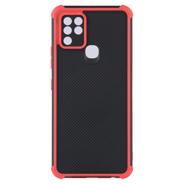 For Infinix Hot 10 Eagle Eye Armor Dual-color Shockproof TPU + PC Protective Case