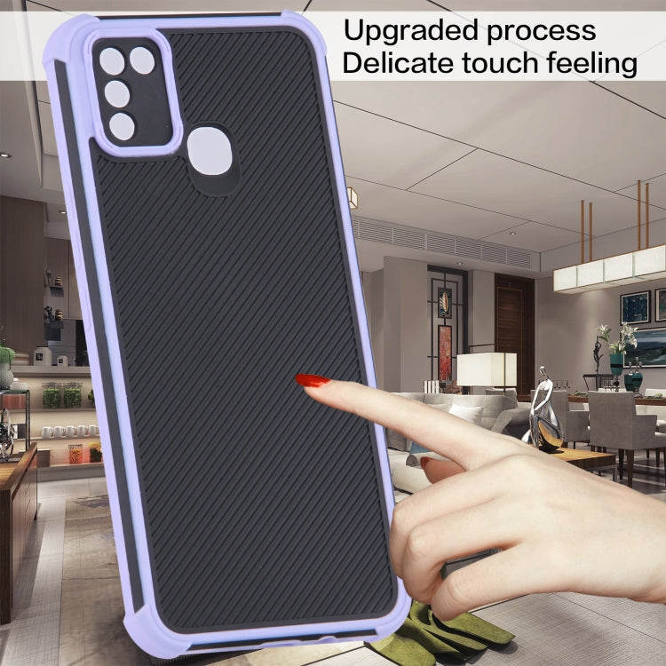 For Infinix Hot 10 Lite/Smart 5 2020 Eagle Eye Armor Dual-color Shockproof TPU + PC Protective Case