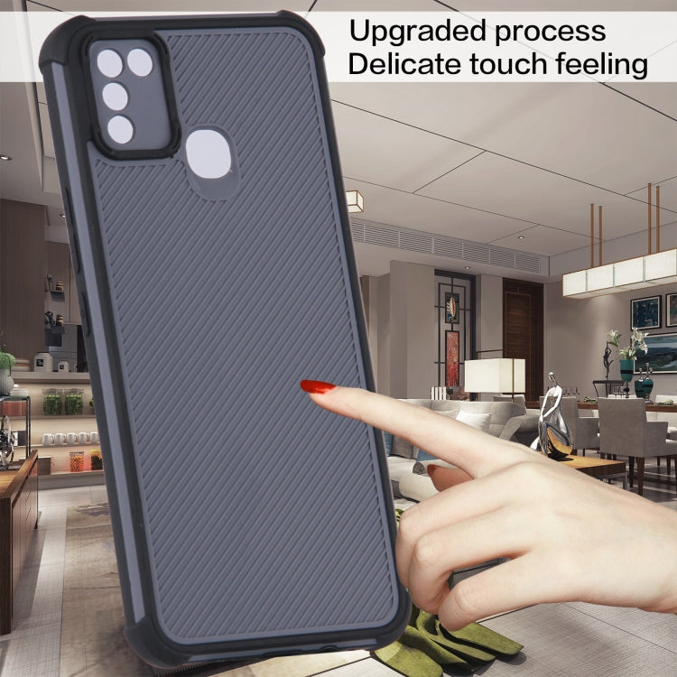 For Infinix Hot 10 Lite/Smart 5 2020 Eagle Eye Armor Dual-color Shockproof TPU + PC Protective Case