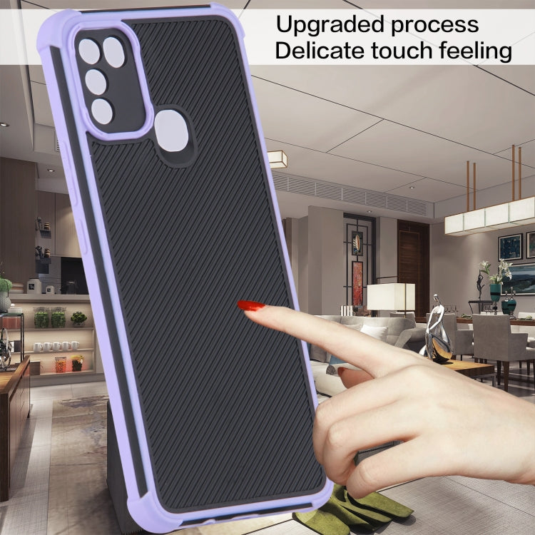For Infinix Hot 10 Play/Smart 5 2021/Hot 9 Play Eagle Eye Armor Dual-color Shockproof TPU + PC Protective Case