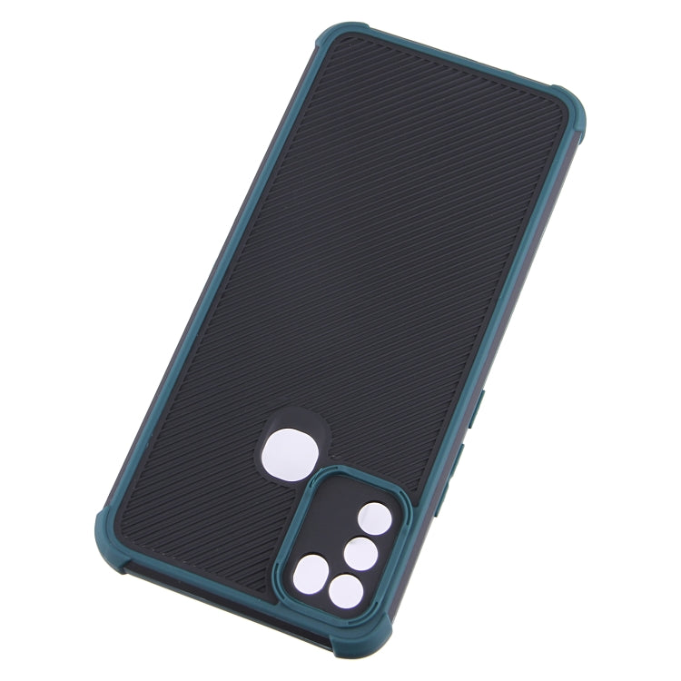 For Infinix Hot 10 Play/Smart 5 2021/Hot 9 Play Eagle Eye Armor Dual-color Shockproof TPU + PC Protective Case
