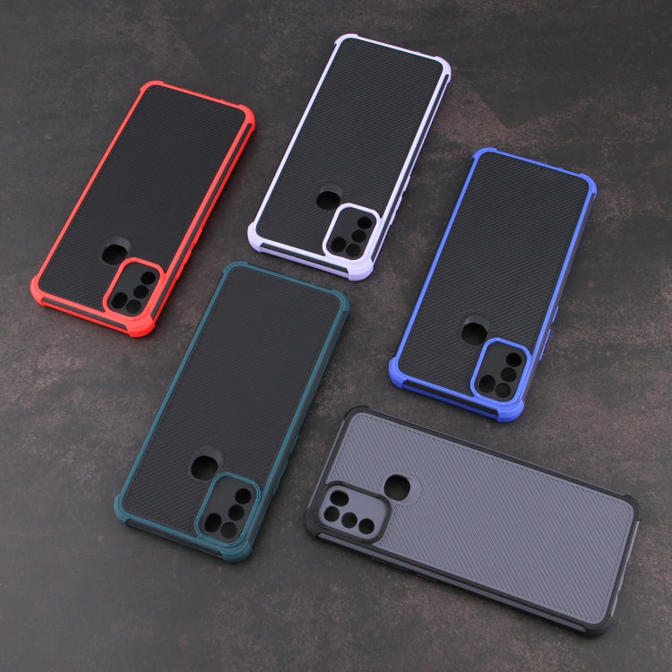 For Infinix Hot 10 Play/Smart 5 2021/Hot 9 Play Eagle Eye Armor Dual-color Shockproof TPU + PC Protective Case