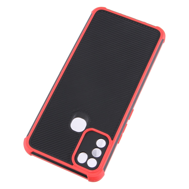 For Infinix Hot 10 Play/Smart 5 2021/Hot 9 Play Eagle Eye Armor Dual-color Shockproof TPU + PC Protective Case